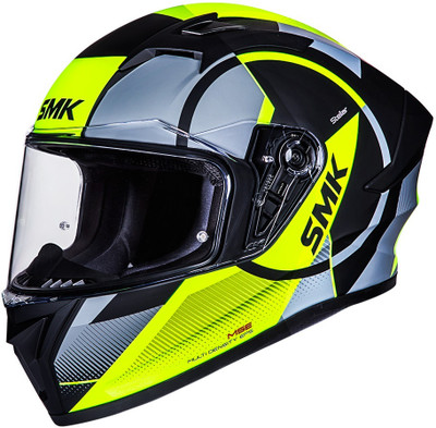 SMK Stellar Sports Faro Motorbike Helmet(Multicolor)