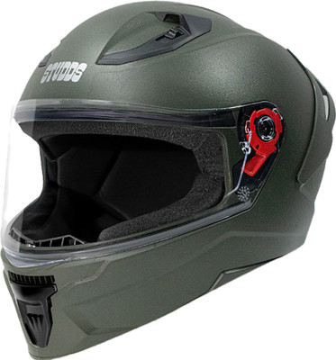 STUDDS Raider Motorbike Helmet(Green)