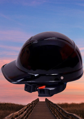 MonteX-1 MonteX-1_Helmet_Half Face Bike Helmet AO41 New Motorbike Helmet(Black)