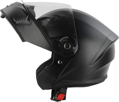 Steelbird Air SBA-19 R2K DASHING FLIP-UP BLACK 600 MM Motorsports Helmet(Black)