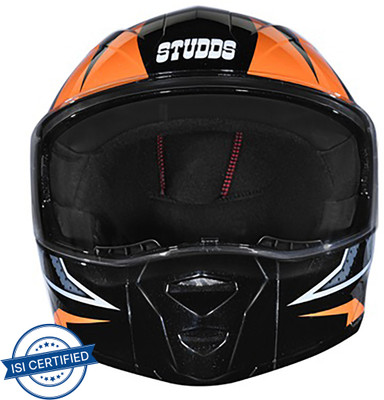 STUDDS NINJA ELITE SUPER D6 Motorbike Helmet(MATT BLACK N10)