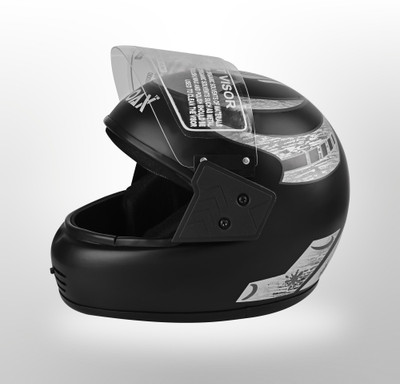 NOAX ISI MARKED UNISEX HELMET FOR RIDDING BIKE NON STOP(DD-592 Motorbike Helmet(Grey)