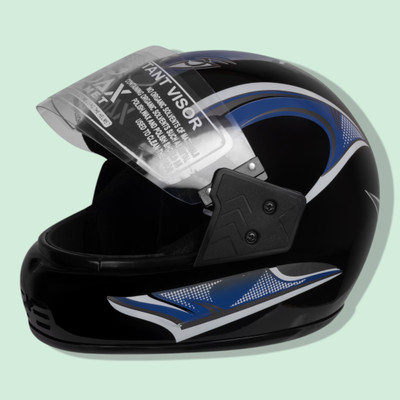 NOAX helmet bazarr unisex full face helmet _-Blue65 Motorbike Helmet(Blue)