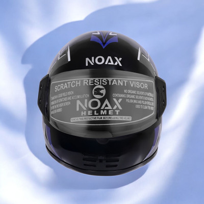 NOAX New_young men helmet for ridinggg motorbike-Black1212-Helmet 4-ABCD12BLUE12 Motorbike Helmet(Blue)