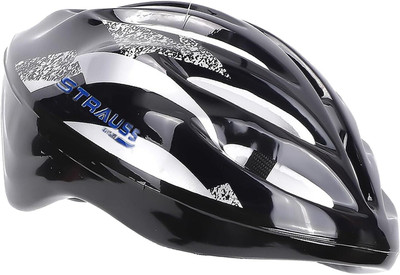Strauss Solaris Adjustable Cycling Helmet | Lightweight Skating Helmet Cycling Helmet(Black)
