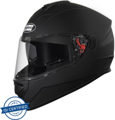 STUDDS DRIFTER Motorbike Helmet(Matt Black)