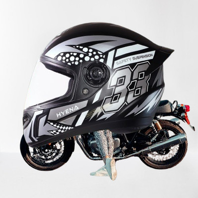 OZONE JSR_FULL FACE_Helmet_Hyana_Prime Quality_@$$07 Motorbike Helmet(YELLOW BLACK)