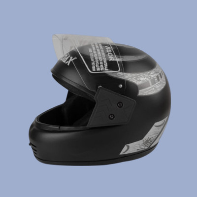 NOAX UNISEX HELMET FOR SAFTY RIDING FOR BIKEE51 Motorbike Helmet(Grey)