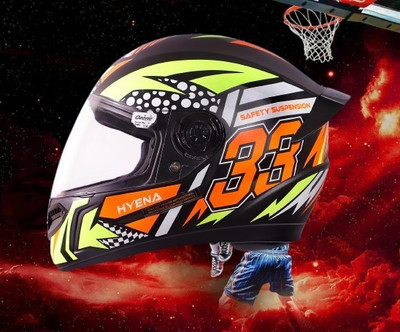 OZONE Prime Helmet_full face_HyEna_VL_@7@260 Motorbike Helmet(ORENGE-BLACK)