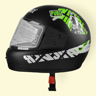 NOAX ISI marked helmet solid helmet((fk144 Motorbike Helmet(Green)