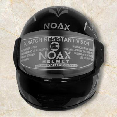 NOAX Helmet GOOD QUALITYFOR UNISEX for BIKE_-Green180180-Silver j-ABCD Motorbike Helmet(Silver)