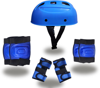 SHRRLY SKATING PROTECTIVE KIT FOR MEN AND WOMEN (BLUE) Skating Kit