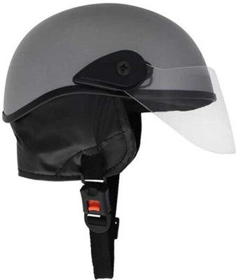 zonex-1 zonex grey helmet Motorbike Helmet(Grey)