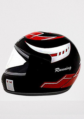 MonteX-1 Full Face Bike helmet O59 fit Motorbike Helmet(Black)