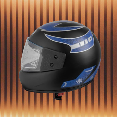 NOAX unisex full facce helmet original@17 Motorbike Helmet(Orange)