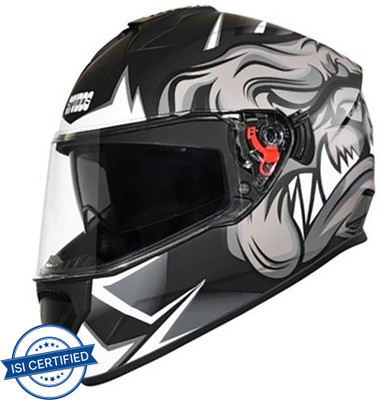 STUDDS DRIFTER-D1 Motorbike Helmet(N4 MATT BLACK)