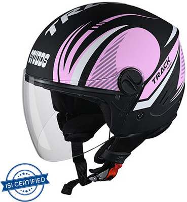STUDDS TRACK D3 Motorbike Helmet(MATT BLACK N8)