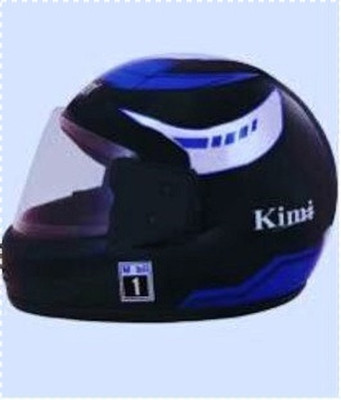 Lxt _ BLUE KIMI FULL FACE HELMAT WITH ISI CERTIFIED ( NO HELMAT NO RIDE ) Motorbike Helmet(Blue)