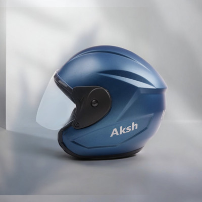 NOAX Helmet GOOD QUALITYFOR UNISEX for BIKE_-191 Motorbike Helmet(Blue)