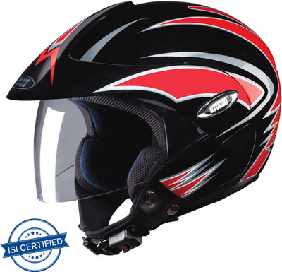 STUDDS Marshall D1 Motorbike Helmet(Black)