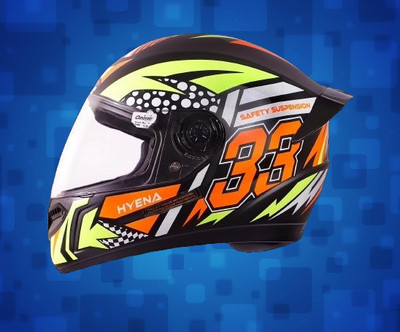 OZONE Superior Helmet_FF_JGM_@V@AD0331 Motorbike Helmet(ORENGE BLACK)