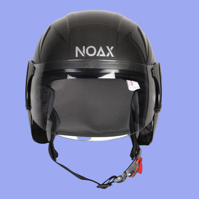 NOAX unisex open face helmet for safty345 Motorbike Helmet(Grey)
