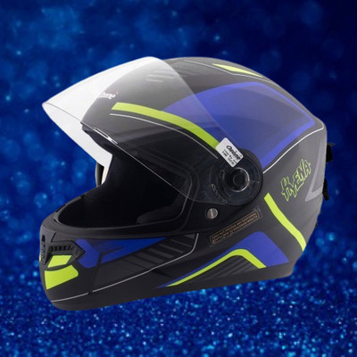 OZONE Prime Helmet_full face_HyEna_VL_@7@303 Motorbike Helmet(BLUE-BLACK)
