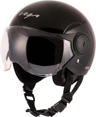 VEGA Atom Motorbike Helmet(Black)