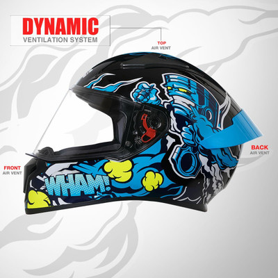STUDDS THUNDER Motorsports Helmet(Blue)