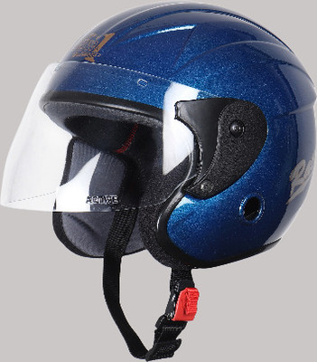 nextin nano_190 Motorbike Helmet(Blue)