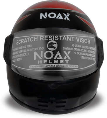NOAX ISI marked helmet solid helmet((fk89 Motorbike Helmet(Black)