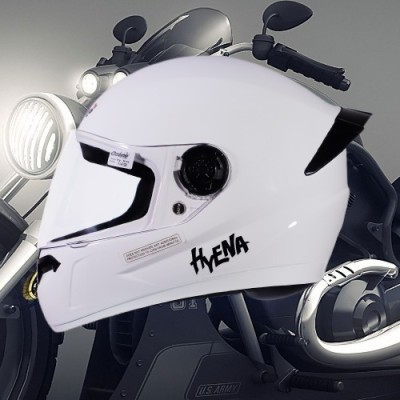 OZONE ONS_Premium Quality_Helmet_GV_@A@_37 Motorbike Helmet(White)