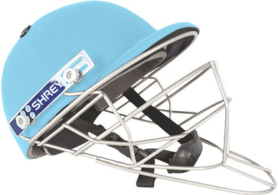 Shrey Pro Guard Fielding Stainless Steel Cricket Helmet(Sky Blue)
