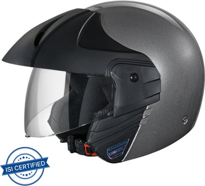STUDDS Ninja Concept Eco Motorbike Helmet(Gun Grey)