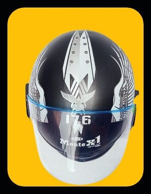 MonteX-1 New Helmet_Full Face New Bike helmet_4132 Motorbike Helmet(Multicolor)