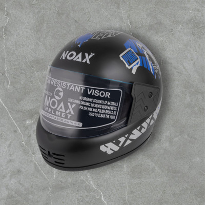 NOAX KING OF HELMET UNISEX OPEN FACE motorbike HELMET-Blue7979-Helmet 5-ABCD-Helmat Motorbike Helmet(Blue)