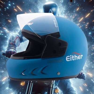 OZONE JBM_PRIME_HELMET_FULLFACE_GRADE 1_SAFETY AND STYLE_@V@_200 Motorbike Helmet(SKY-BLUE)