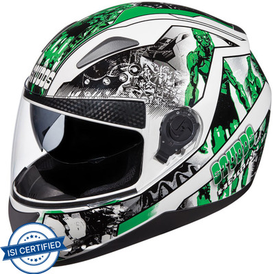 STUDDS SHIFTER D7 FULL FACE Motorbike Helmet(White)