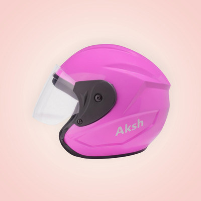 NOAX ISI MARKED UNISEX HELMET FOR RIDDING BIKE NON STOP(DD-72 Motorbike Helmet(Pink)