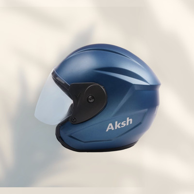 NOAX UNISEX SAFETY HELMET ONROAD HELMET- TWO WHEELER,BIKE & SCOOTER (SL-2744 Motorbike Helmet(Blue)