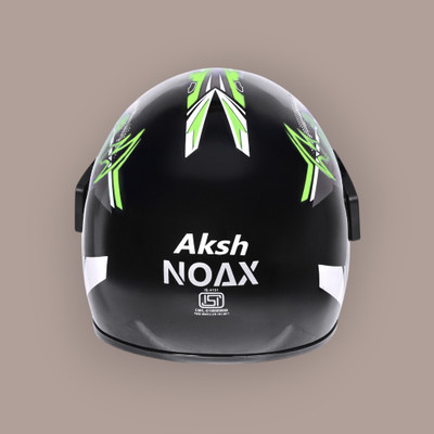 NOAX unisex full face good hard quality helmet-Green267 Motorbike Helmet(Green)