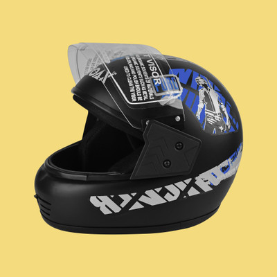 NOAX ISI MARKED KING OF HELMET UNISEX RIDDING HELMET TOP SELLING(DD-669 Motorbike Helmet(Red)