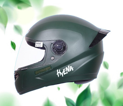 OZONE Full Face_Premium Helmet_Superior Quality_Unique Design_@v@G22 Motorbike Helmet(Dark Grey)