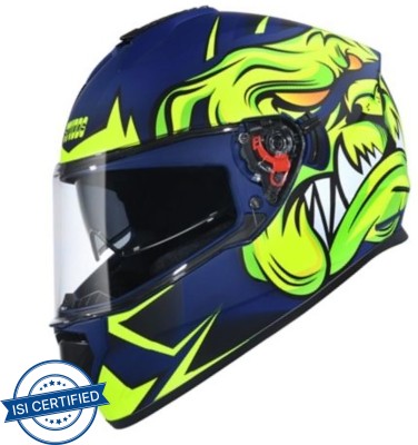 STUDDS DRIFTER-D1 Motorbike Helmet(MATT BLUE N5)