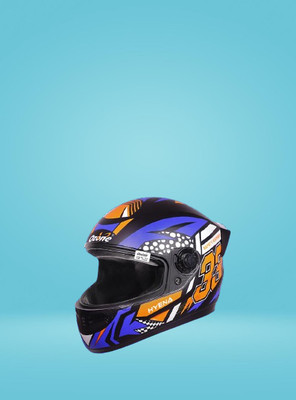 OZONE Prime Helmet_full face_HyEna_@R@Class_AD_@728 Motorbike Helmet(BLUE-BLACK)