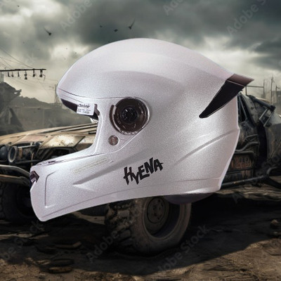 OZONE Prime Helmet_full face_HyEna_VL_@7@242 Motorbike Helmet(Silver)