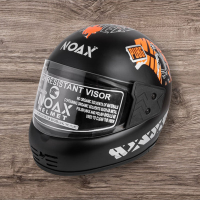 Font unisex safty helmet for men or women riders-351-ABC Motorbike Helmet(Orange)
