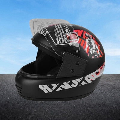 NOAX Helmet GOOD QUALITYFOR UNISEX BIKE RIDIDNG_125 Motorbike Helmet(Red)