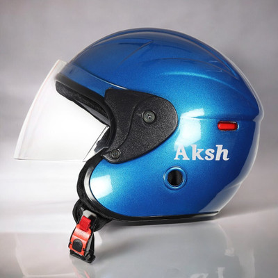 NOAX UNISEX SAFETY HELMET ONROAD HELMET- TWO WHEELER,BIKE & SCOOTER (SL-2546 Motorbike Helmet(Blue)