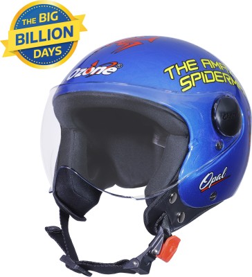 OZONE mix spidr_helmet_oznH24 Motorbike Helmet(Blue)